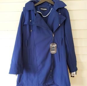 Steve Madden Glacier Shield NWT Navy Blue Jacket